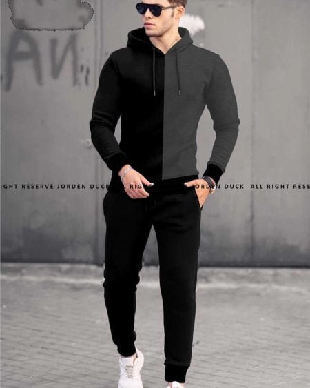 Black And Gray - Full Tracksuit