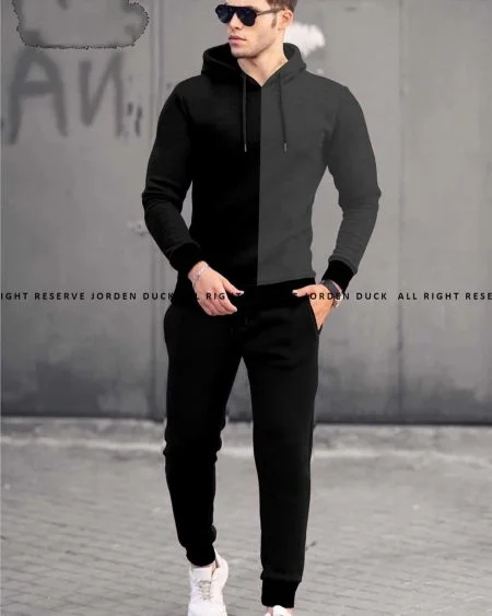 Black And Gray - Full Tracksuit