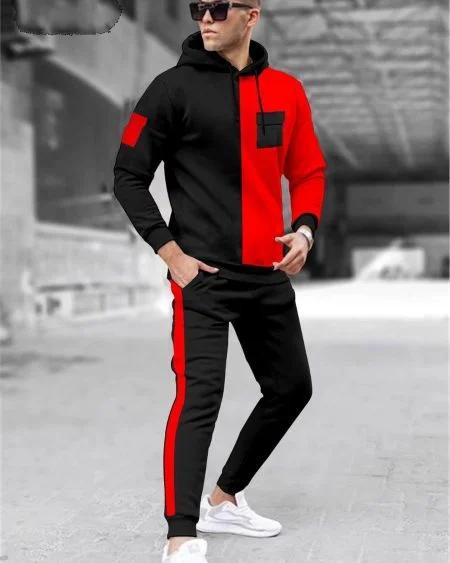 Black And Red - Full Tracksuit
