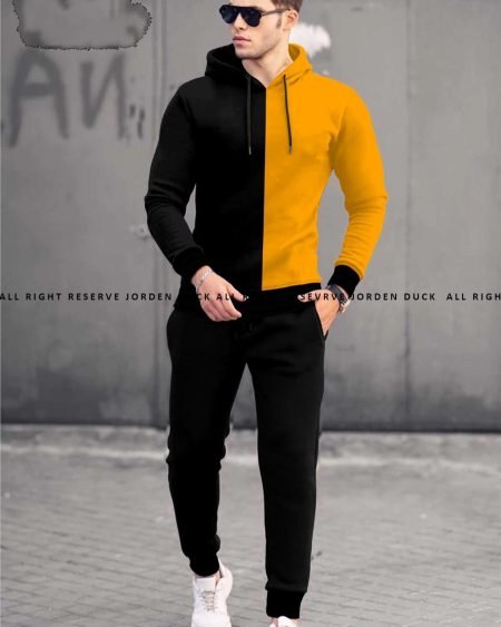 Black And Yellow Tracksuit – Full