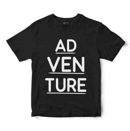 Adventure Black T-Shirt