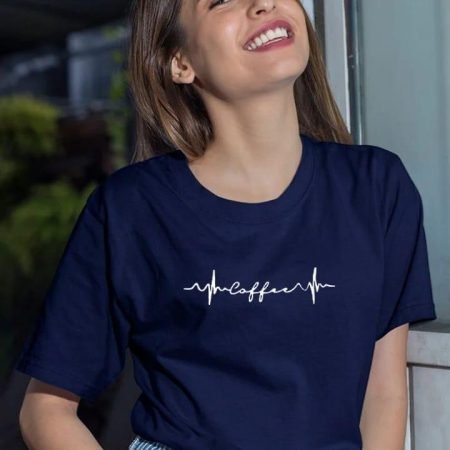 Heartbeat Coffe Women T-Shirt