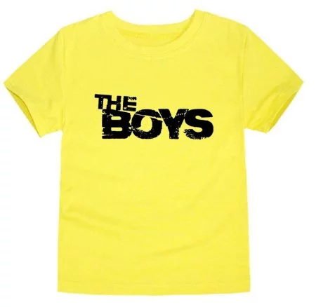The Boys Meme T Shirt yellow