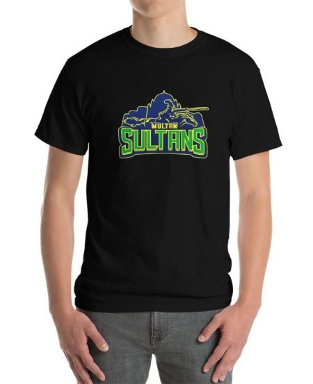Multan Sultans Men's Black T-Shirt
