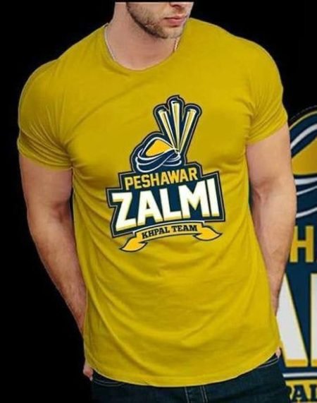 Peshawar Zalmi Dark Yellow Men's T-Shirt