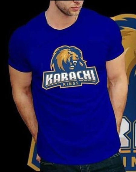 Karachi Kings Blue T-Shirt Men's