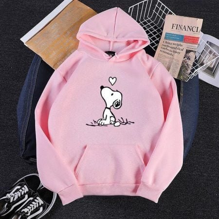 Snoopy Pink Hoodie