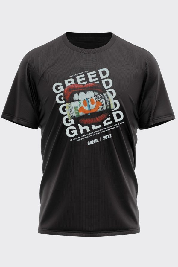 Greed Dark Grey T-shirt