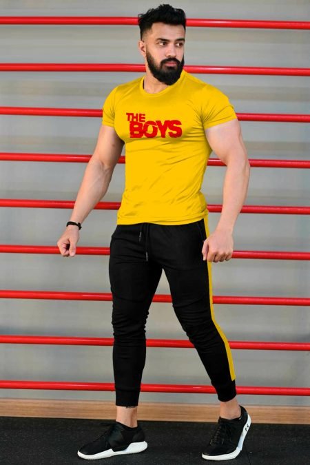 The Boys Men's Yellow T-Shirt