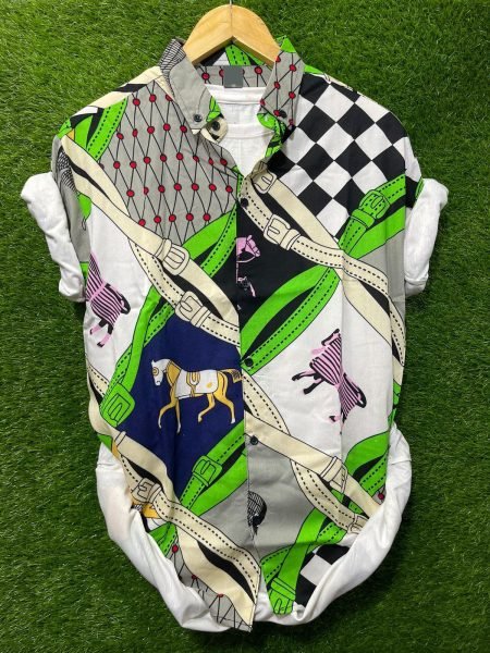 Men’s Printed Half Sleeves Shirt