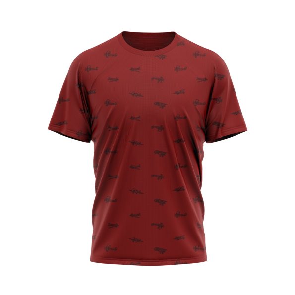 Men’s Maroon Jersey T-Shirt