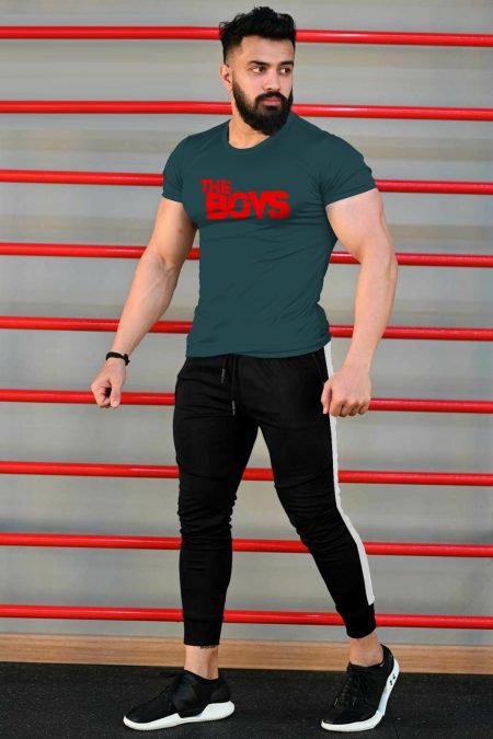 The Boys Men's Dark Green T-Shirt