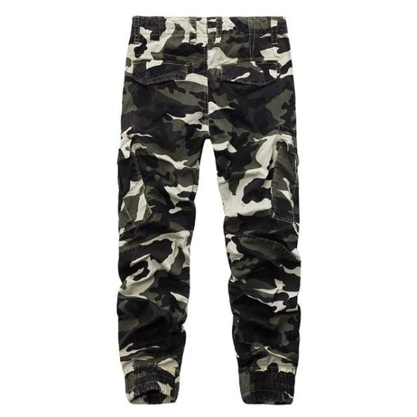 Mens Camouflage Cargo Pants Trouser