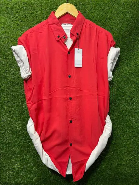 Men's Fabric Half Sleeves Shirts