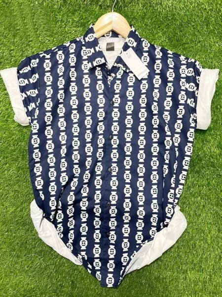 Men's Lama Dark Blue Shirt