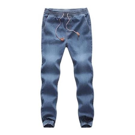 Men's Casual Denim Trousers Pants