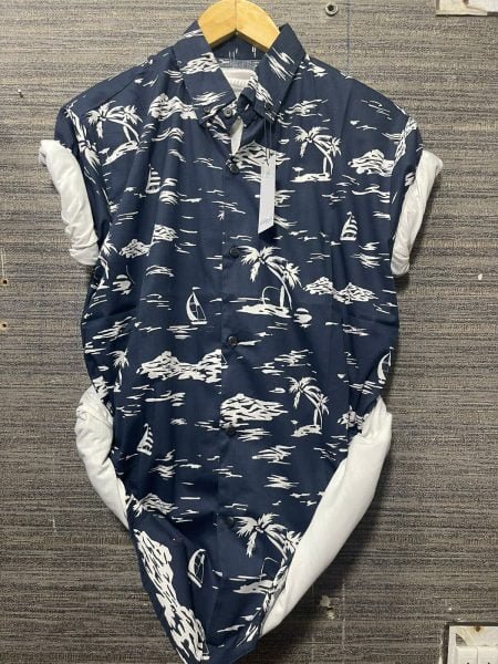 Men’s Printed Summer Half Sleeves Shirt