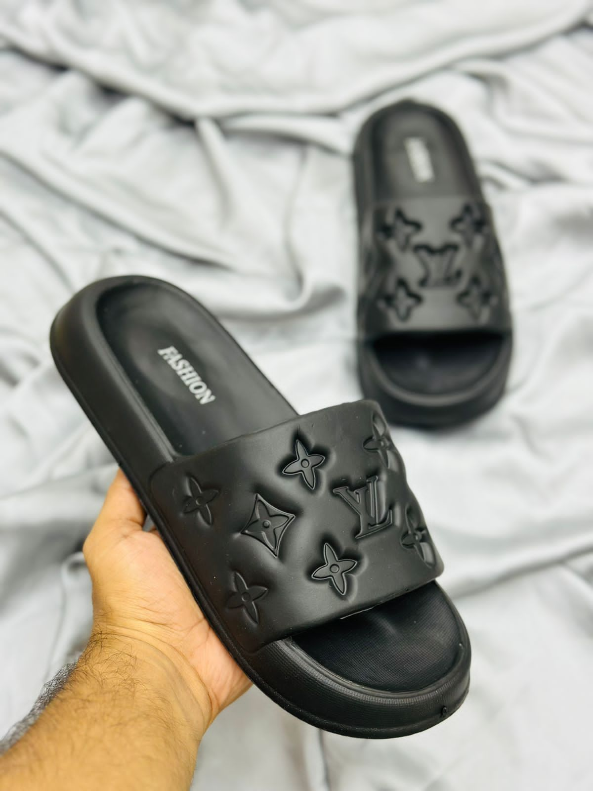 Lv slippers best sale