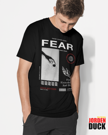 Fear And Rise Black T-Shirt