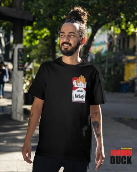 No Logic Cigarettes Men's Short Sleeve T-Shirt