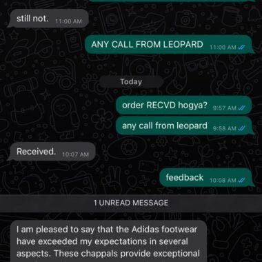 Feedback the Client
