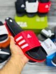 Adidas Adilette Slides – Red