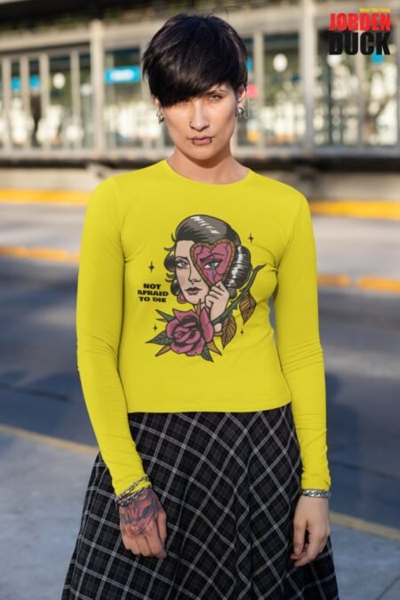 Not Afraid Design Tshirt - full sleeve