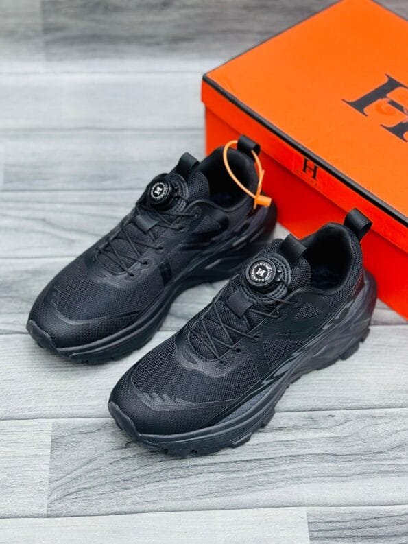 Warriors Men’s Sneakers – Black