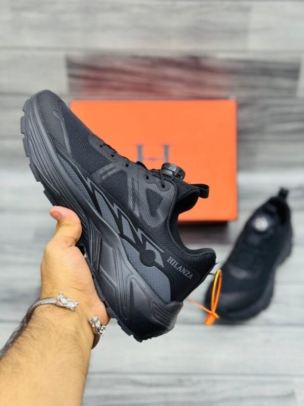 Warriors Men’s Sneakers – Black