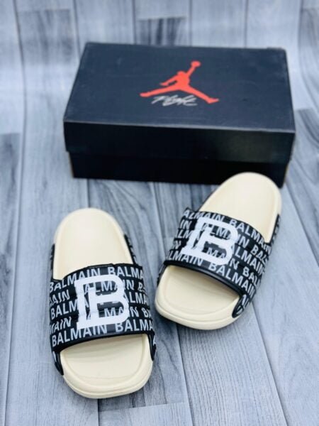 Balmain Slides with Capital "B"