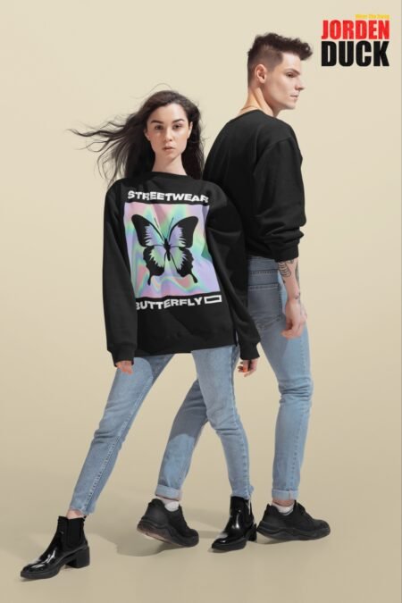 STREETWEAR BUTTERFLY SWEATSHIRT