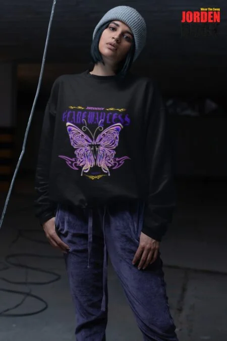 STREETWEAR BUTTERFLY SWEATSHIRT