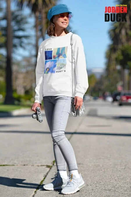 LOVE X HURTS ANIME SWEATSHIRT