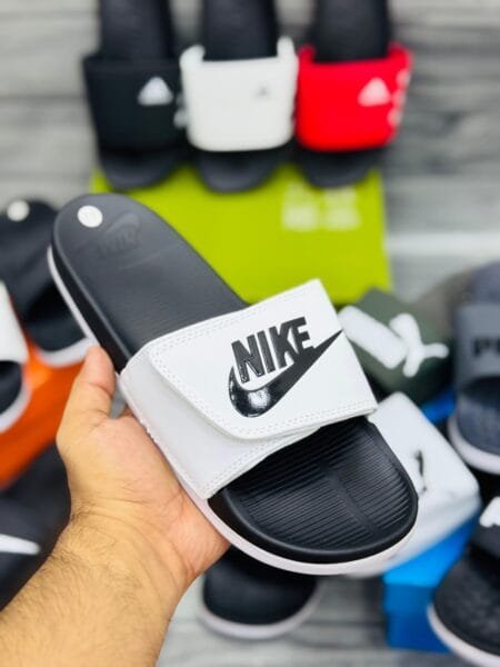 Offcourt Nike Adjustable Slide White