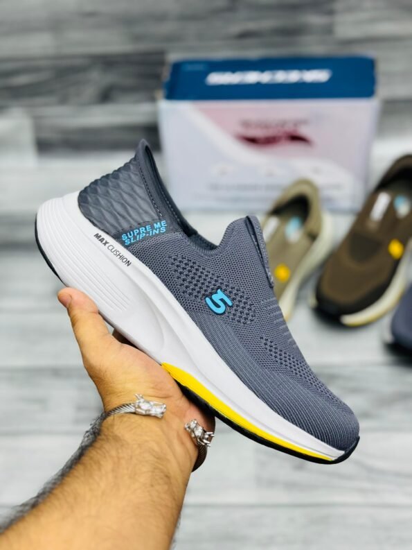 Hands Free Slip-Ins Skechers | Grey