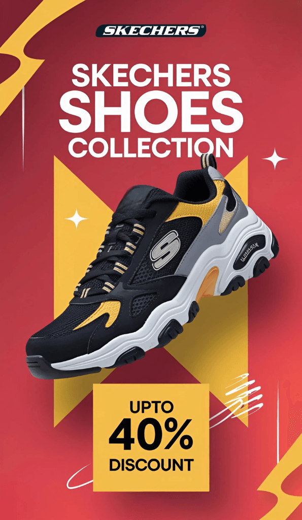 Skechers Shoes Banner - Jorden Duck