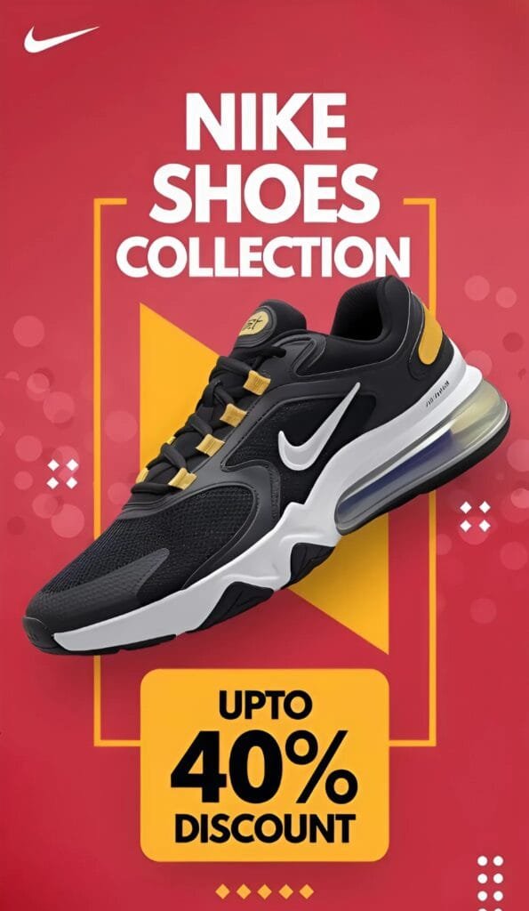 nike Shoes Banner - Jorden Duck