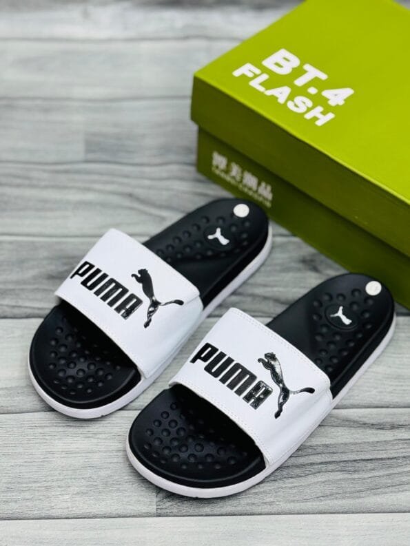 Puma Slides – White