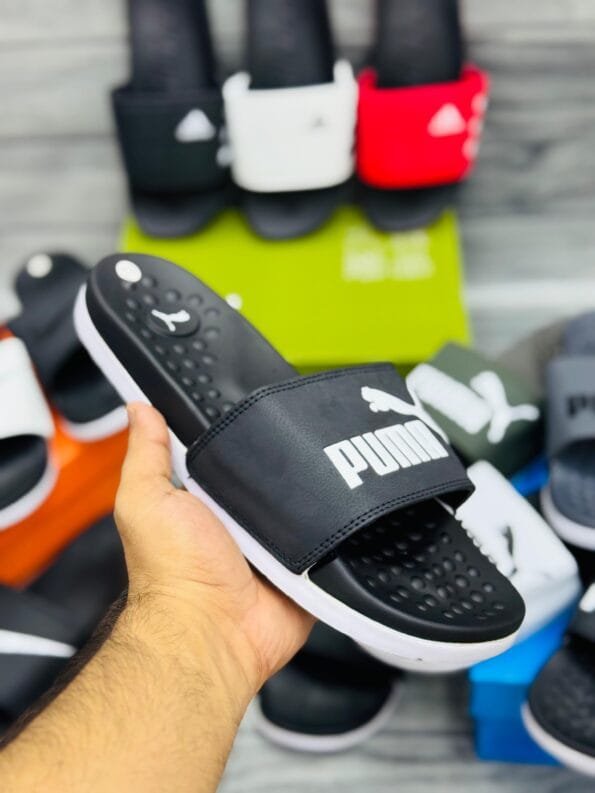 Puma Slides – Black