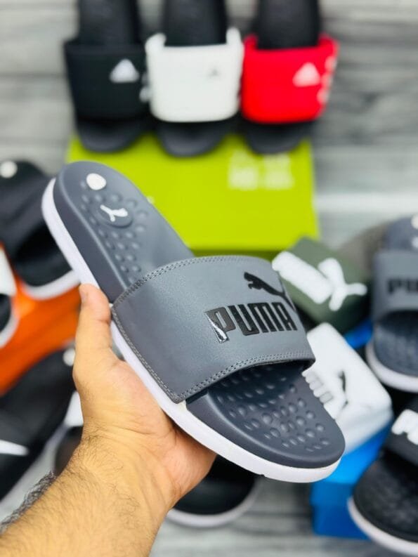 Puma Slides – Grey