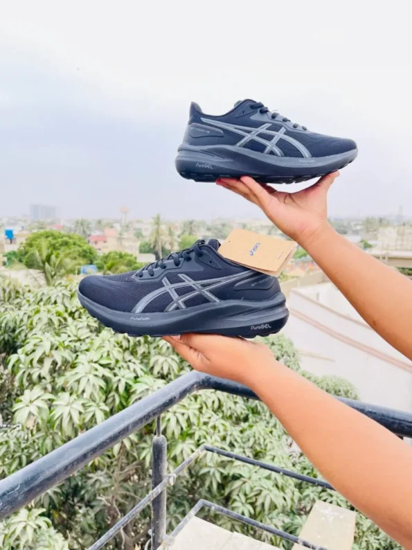Asics Pure Gel GT 1000 13 Running Shoes – Black