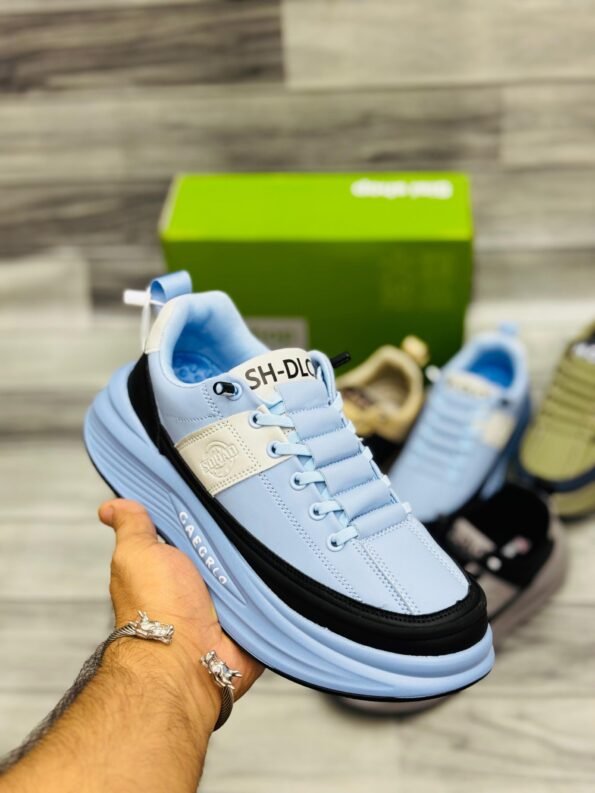 Branded Chunky Shoes | Sky Blue