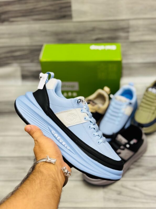 Branded Chunky Shoes | Sky Blue