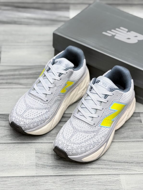 Light Grey NB Fresh Foam More X 1080 Lifestyle Sneakers